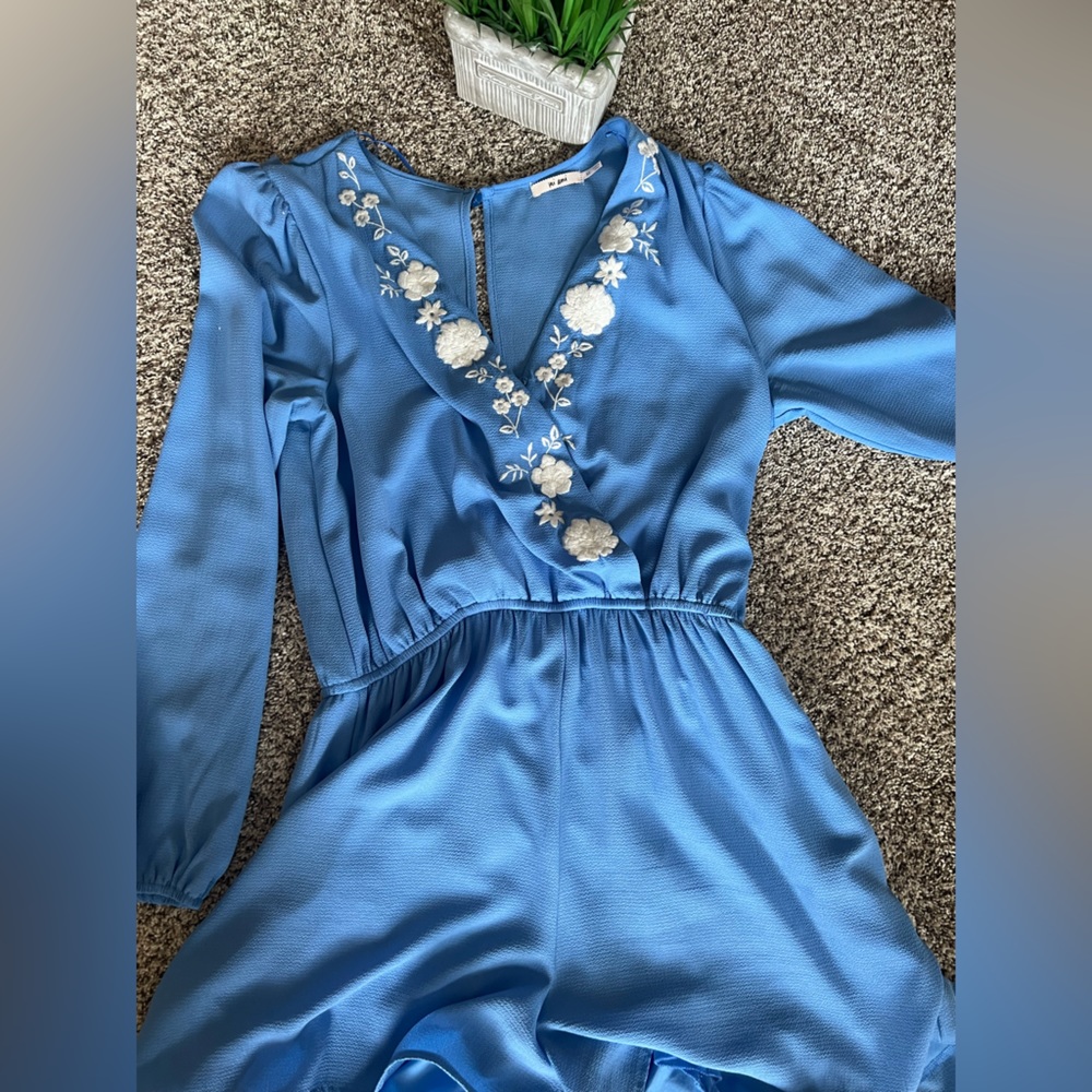 💙💙💙Blue floral Romper💙💙💙